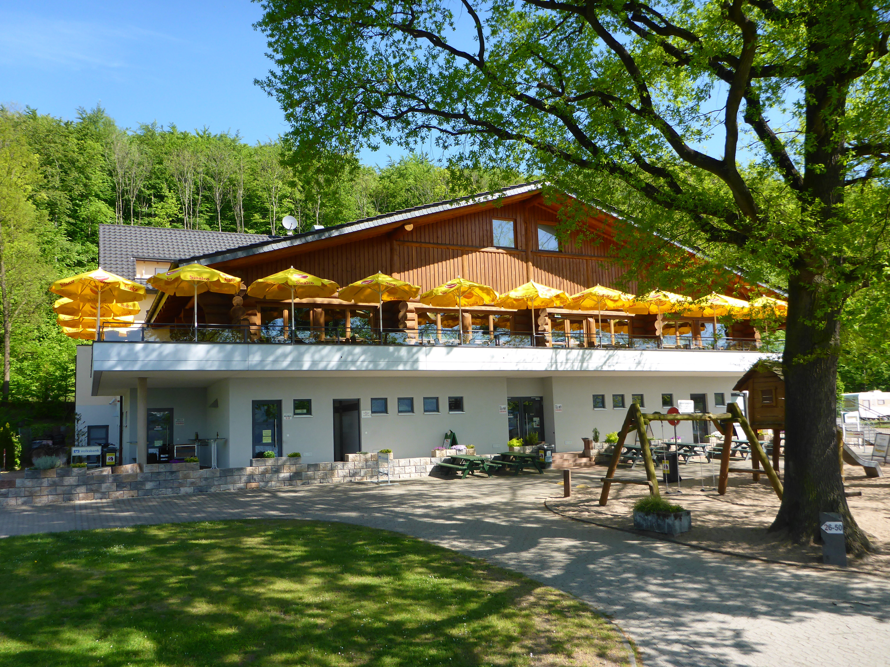 Blockhaus Laacher See Wassenach Eifel RCN Laacher See